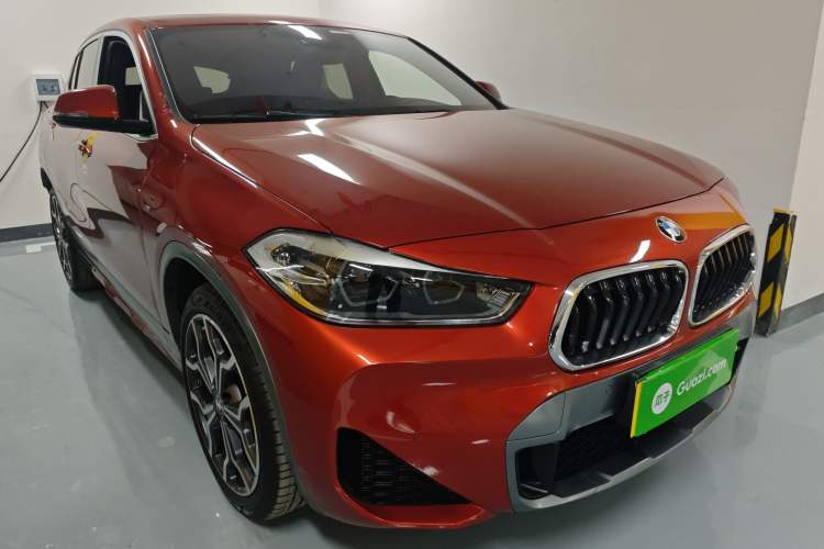 Used BMW X2 2020 xDrive25i M Sport Package Front Right 45 Deg