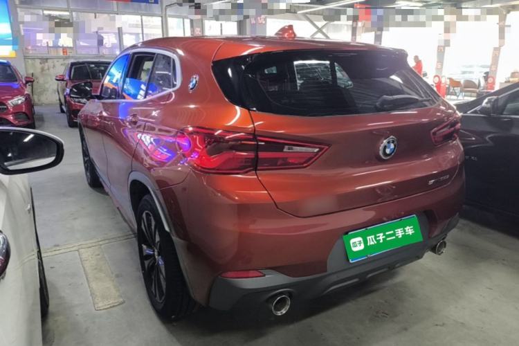 Used BMW X2 2020 sDrive20i M Sport Package Rear Left 45 Deg