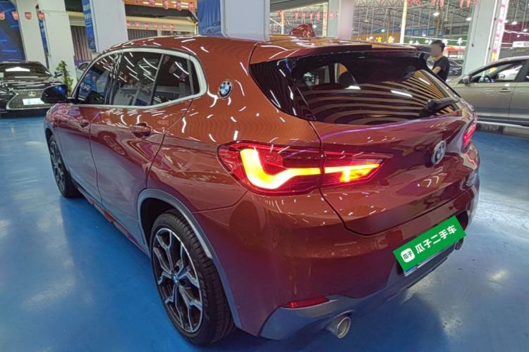 Used BMW X2 2020 sDrive25i Luxury M Sport Package Rear Left 45 Deg