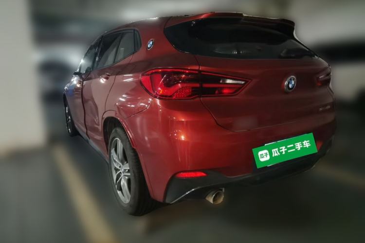 Used BMW X2 2020 sDrive25i Leading Model M Sport Package Rear Left 45 Deg