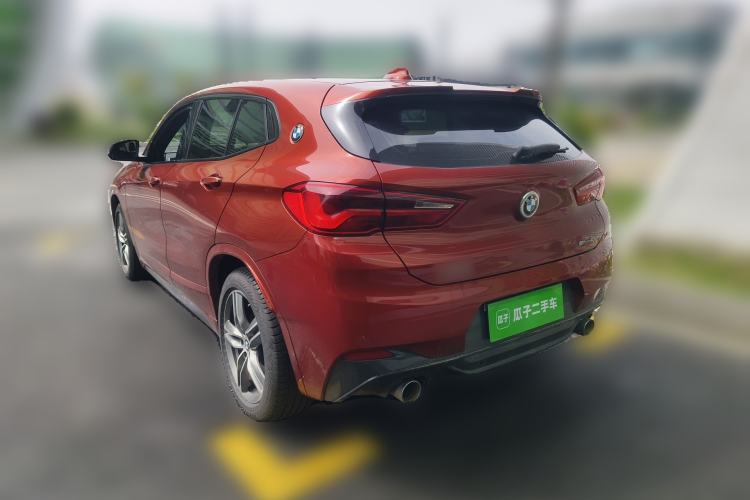 Used BMW X2 2020 sDrive25i Leading Model M Sport Package Rear Left 45 Deg