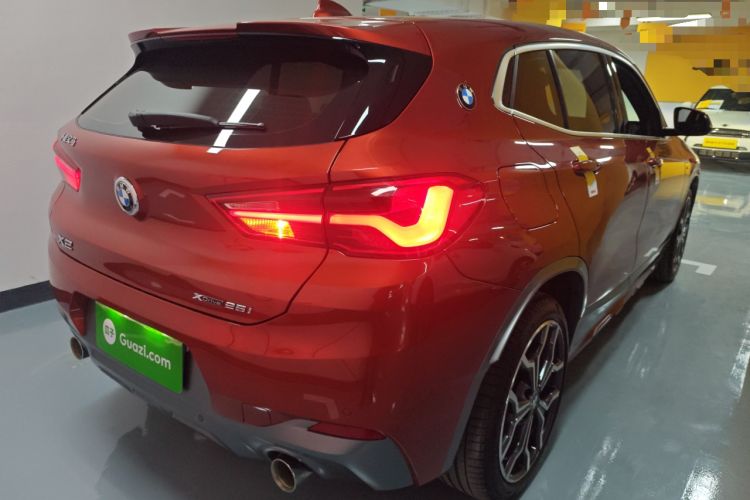 Used BMW X2 2020 xDrive25i M Sport Package Rear Right 45 Deg