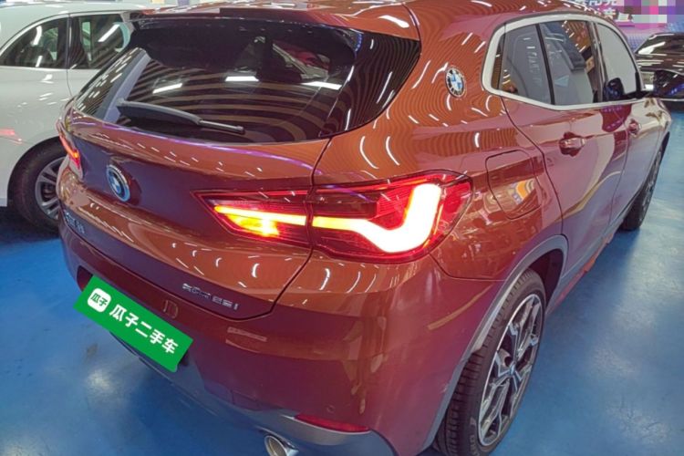 Used BMW X2 2020 sDrive25i Luxury M Sport Package Rear Right 45 Deg