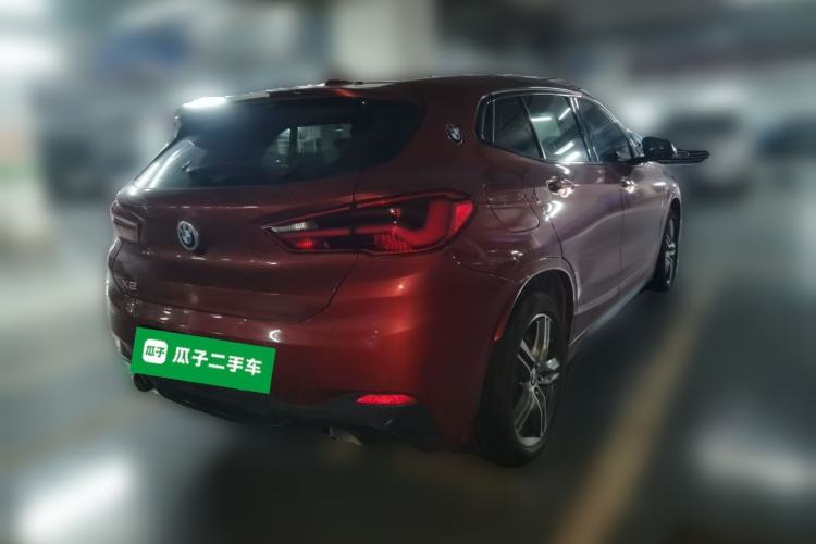 Used BMW X2 2020 sDrive25i Leading Model M Sport Package Rear Right 45 Deg