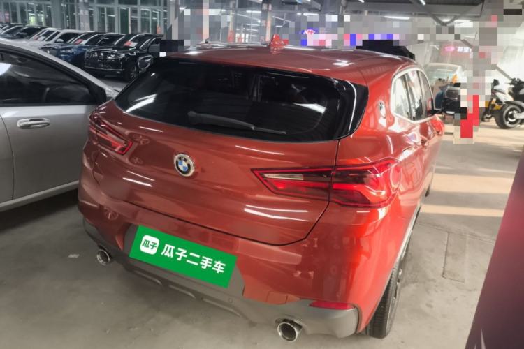 Used BMW X2 2020 sDrive20i M Sport Package Rear Right 45 Deg