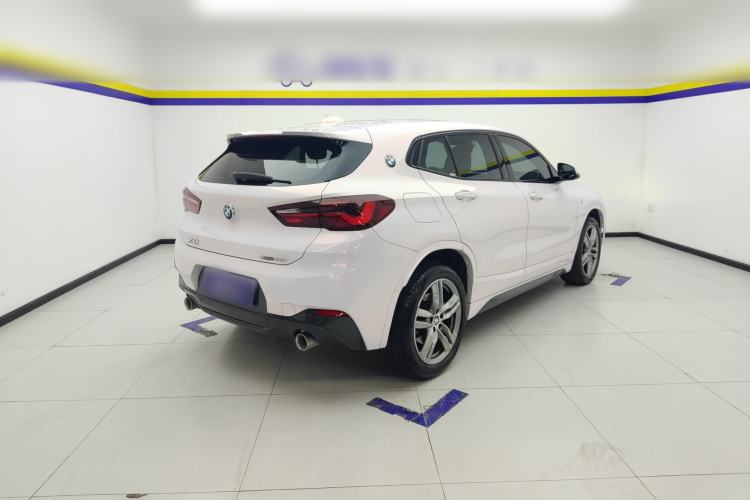 Used BMW X2 2020 sDrive25i Leading Model M Sport Package Rear Right 45 Deg