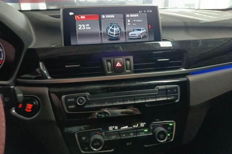 Used BMW X2 2020 sDrive20i M Sport Package Audio And AC Panel