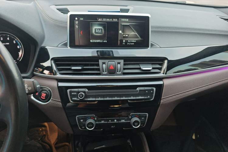 Used BMW X2 2020 sDrive25i Leading Model M Sport Package Audio And AC Panel