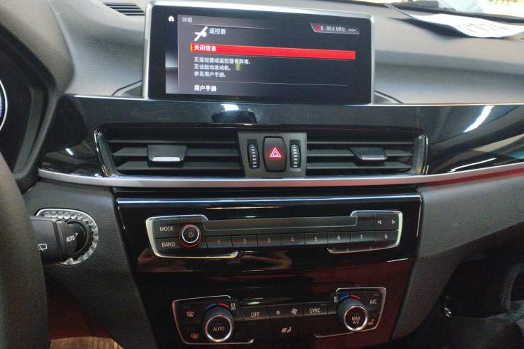 Used BMW X2 2020 sDrive20i M Sport Package Audio And AC Panel