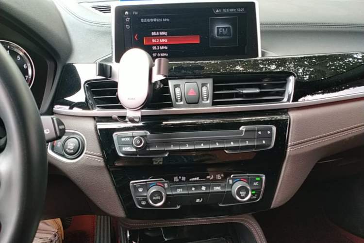Used BMW X2 2020 sDrive25i Leading Model M Sport Package Audio And AC Panel