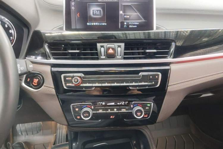 Used BMW X2 2020 sDrive25i Leading Model M Sport Package Audio And AC Panel