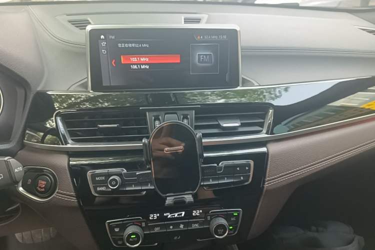 Used BMW X2 2020 sDrive25i Leading Model M Sport Package Audio And AC Panel
