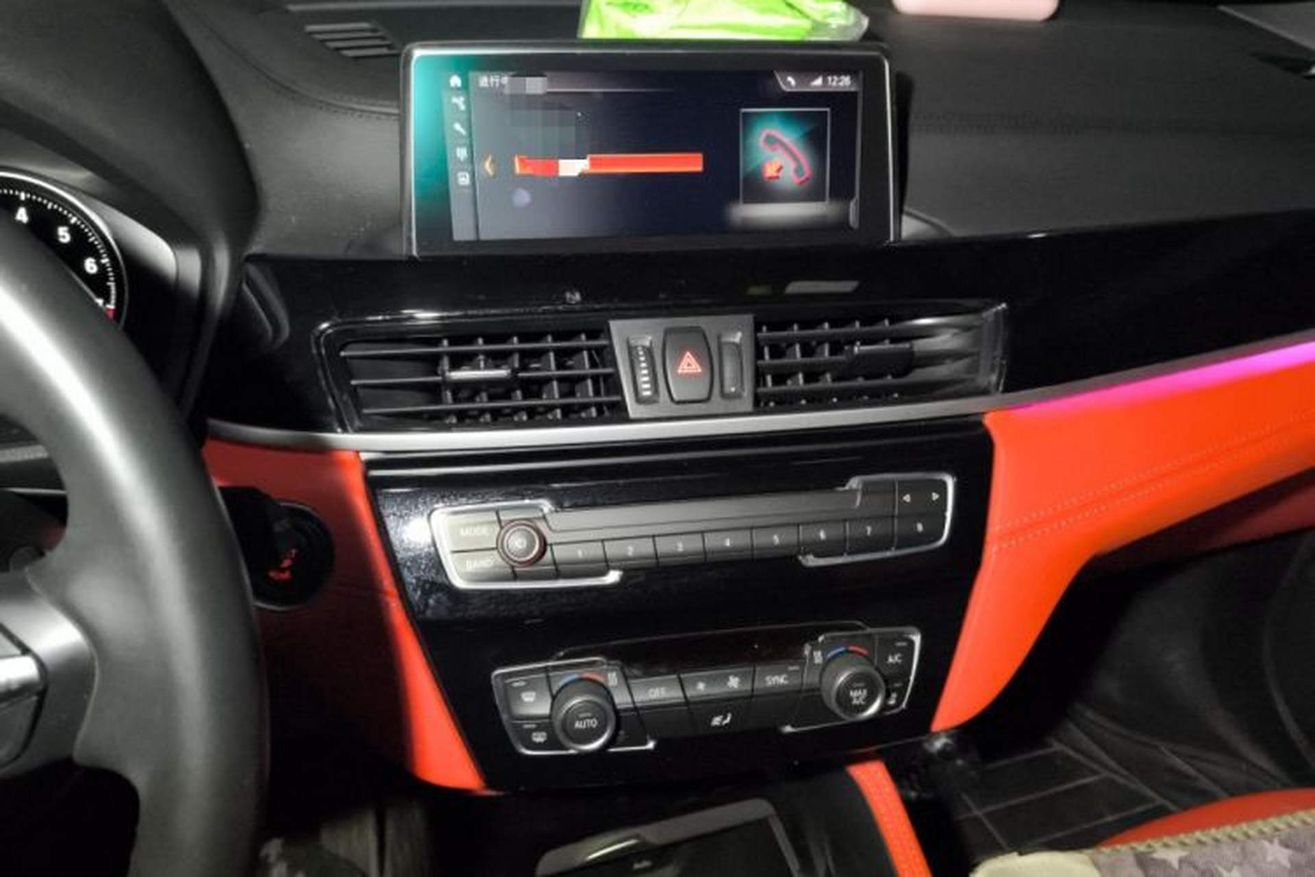 Used BMW X2 2020 sDrive25i Leading Model M Sport Package Audio And AC Panel