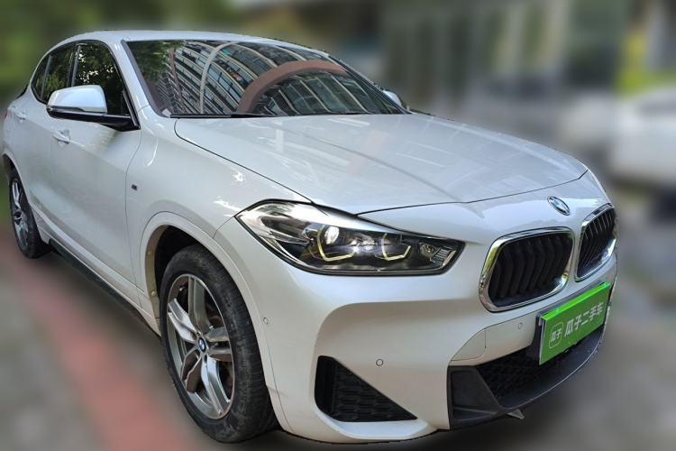 Used BMW X2 2020 sDrive25i Leading Model M Sport Package Front Right 45 Deg