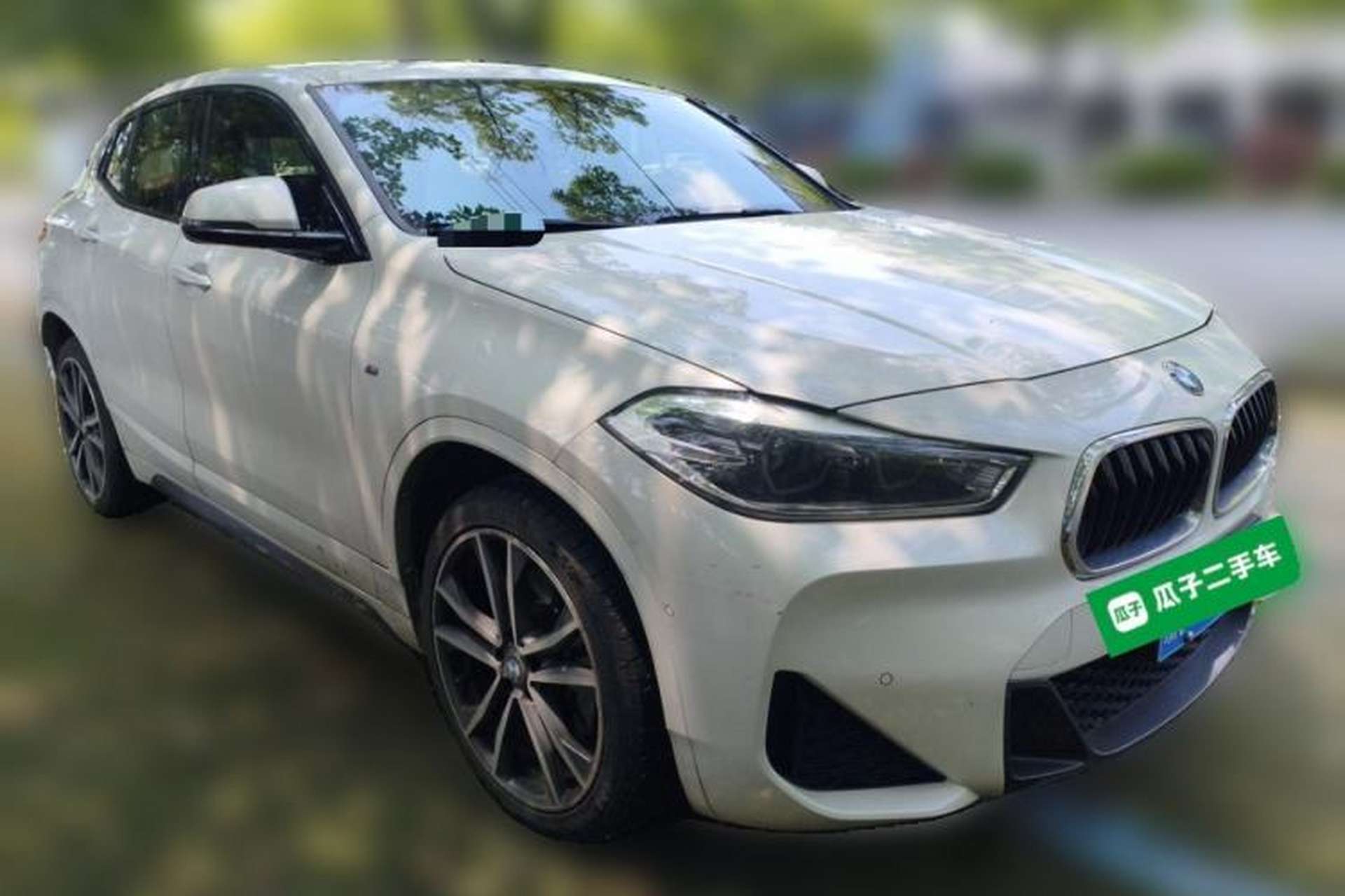 Used BMW X2 2020 xDrive25i M Sport Package Front Right 45 Deg
