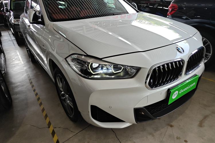 Used BMW X2 2020 sDrive25i Leading Model M Sport Package Front Right 45 Deg