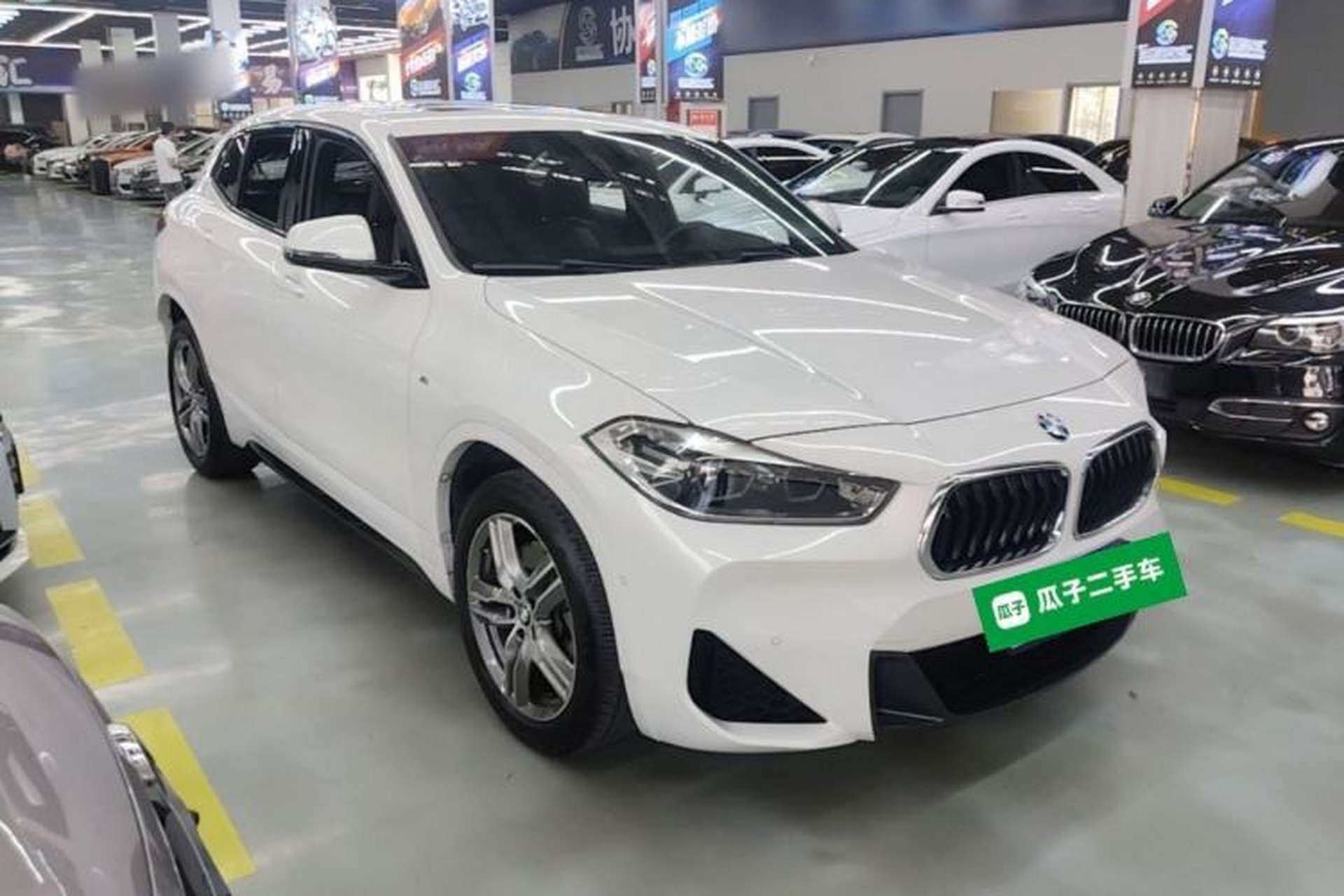 Used BMW X2 2020 sDrive25i Leading Model M Sport Package Front Right 45 Deg