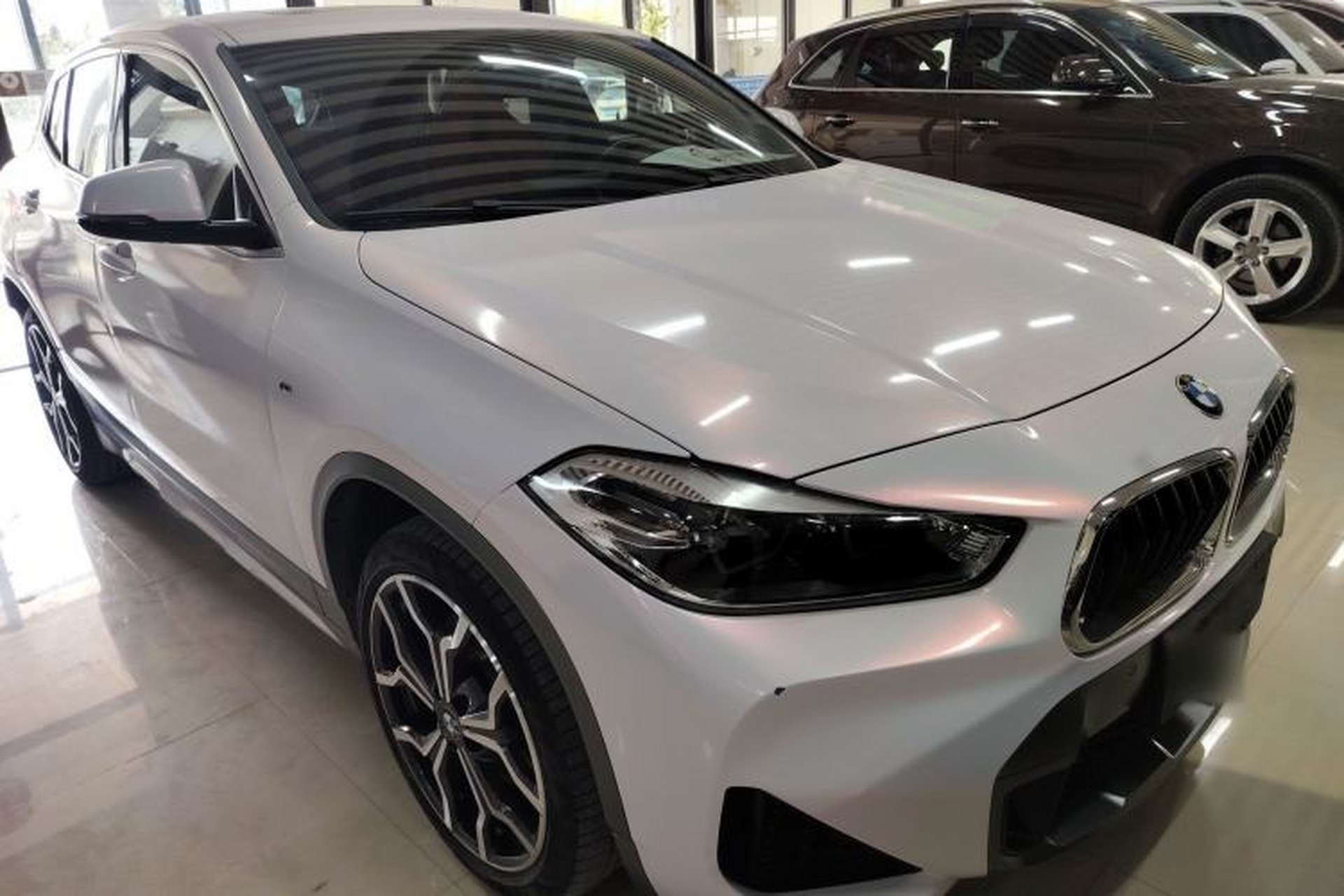 Used BMW X2 2020 xDrive25i M Sport Package Front Right 45 Deg