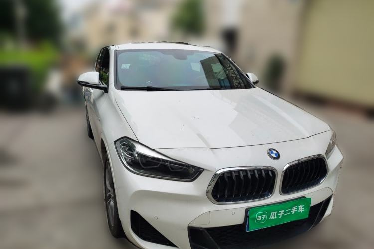 Used BMW X2 2020 sDrive25i Leading Model M Sport Package Front Right 45 Deg