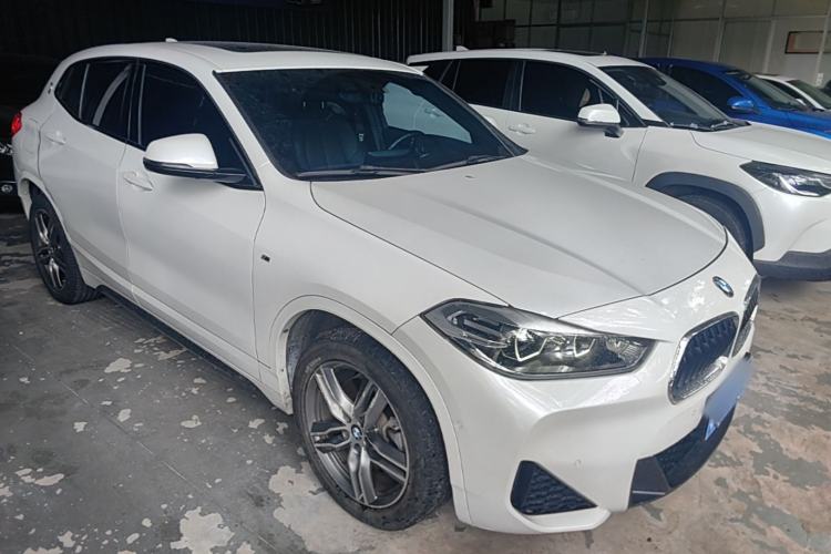 Used BMW X2 2020 sDrive25i Leading Model M Sport Package Front Right 45 Deg