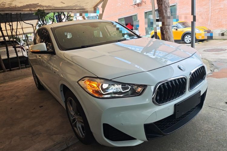 Used BMW X2 2020 sDrive25i Leading Model M Sport Package Front Right 45 Deg