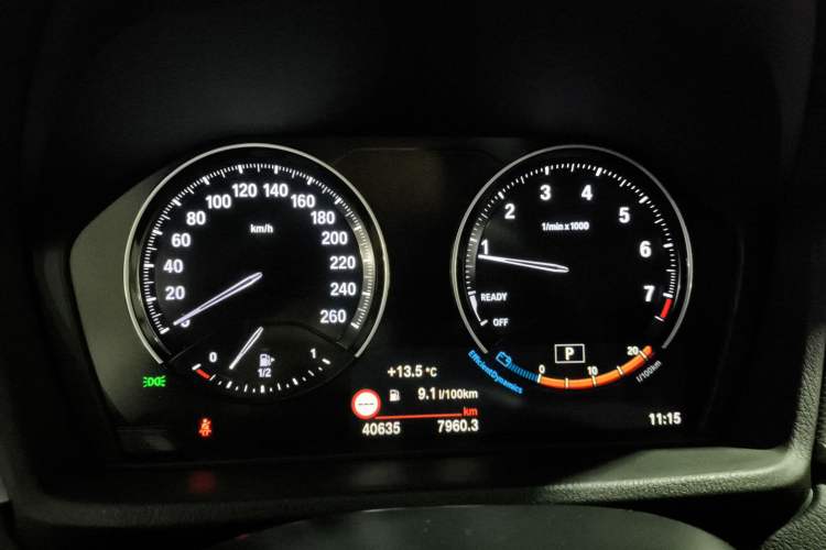 Used BMW X2 2020 sDrive25i Luxury Model with M Sport Package Instrument Cluster