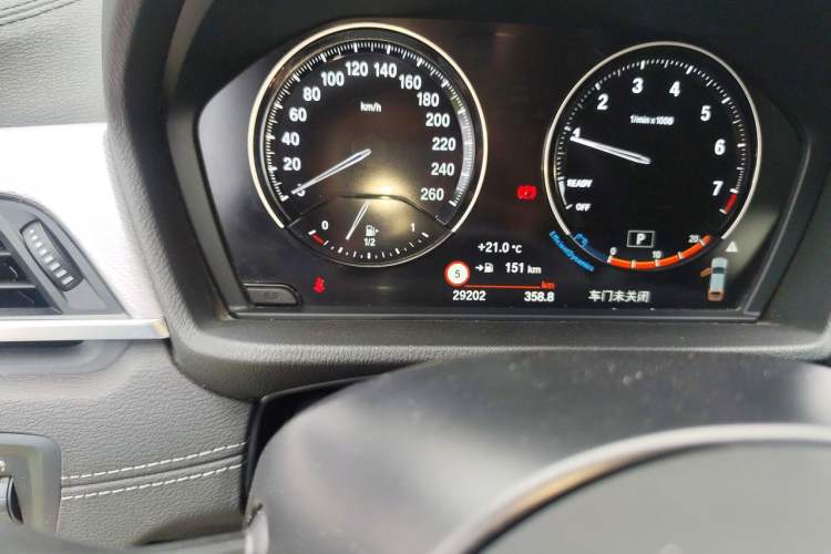 Used BMW X2 2020 xDrive25i M Sport Package Odometer Close Up