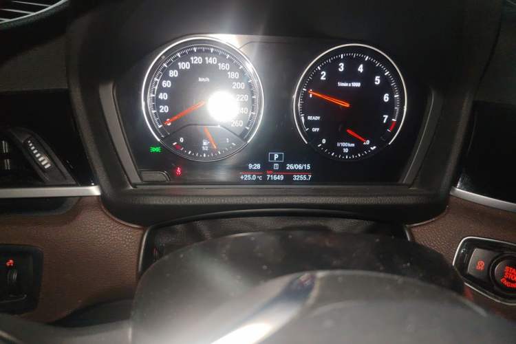 Used BMW X2 2020 sDrive20i M Sport Package Odometer Close Up