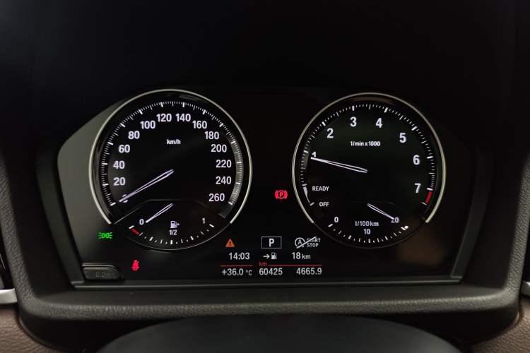Used BMW X2 2020 sDrive20i M Sport Package Odometer Close Up