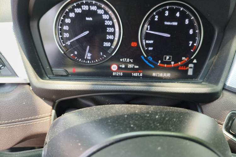 Used BMW X2 2020 xDrive25i M Sport Package Odometer Close Up