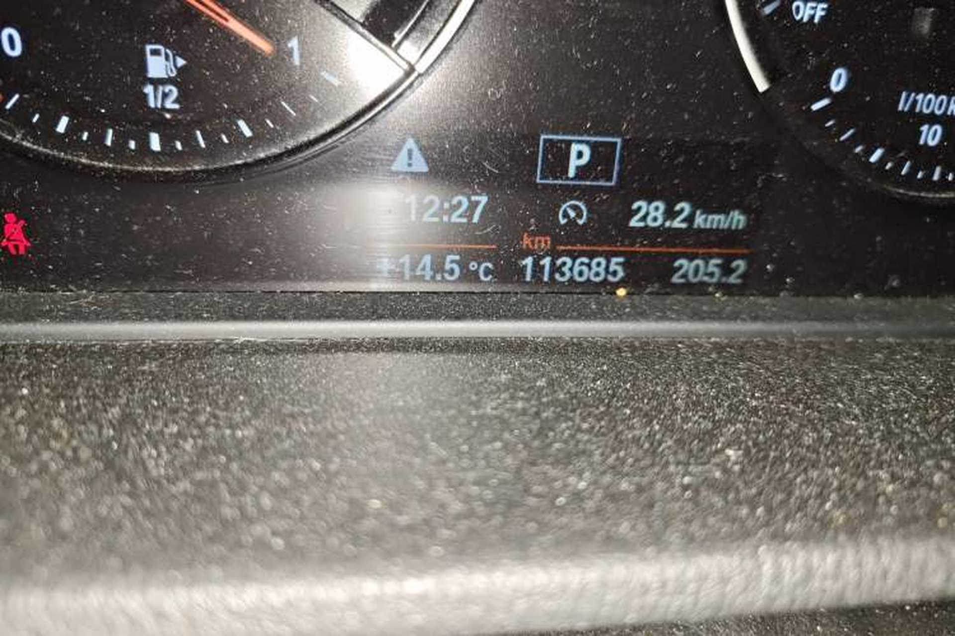 Used BMW X2 2020 sDrive25i Leading Model M Sport Package Odometer Close Up