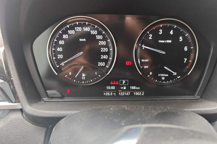 Used BMW X2 2020 sDrive20i M Sport Package Odometer Close Up