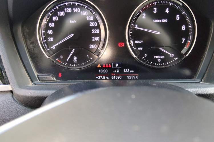 Used BMW X2 2020 sDrive20i M Sport Package Odometer Close Up