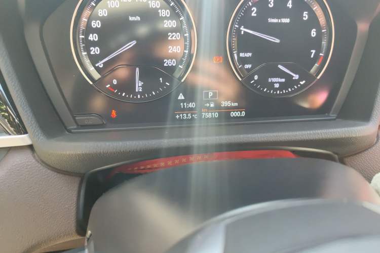 Used BMW X2 2020 sDrive20i M Sport Package Odometer Close Up