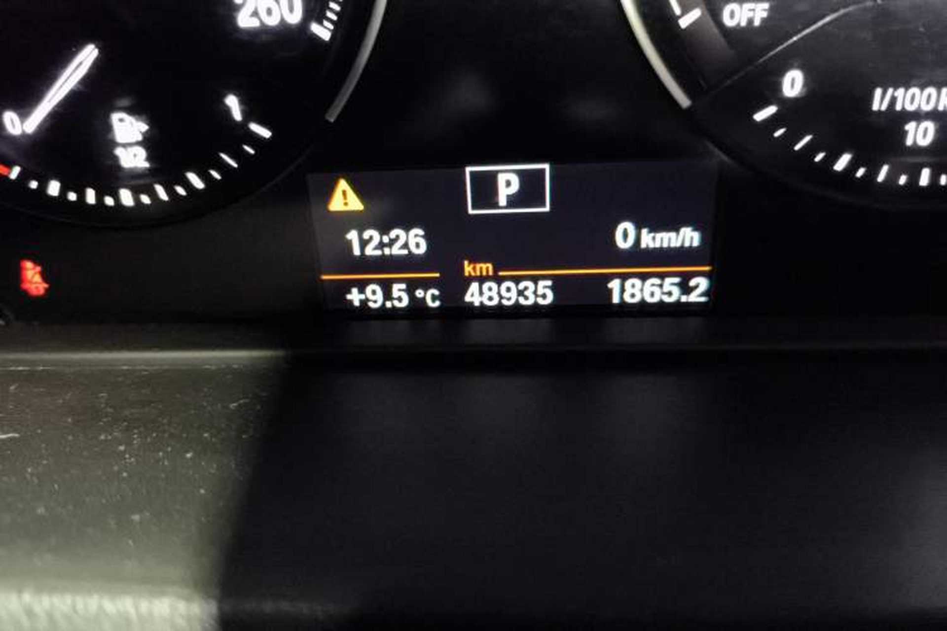 Used BMW X2 2020 sDrive25i Leading Model M Sport Package Odometer Close Up