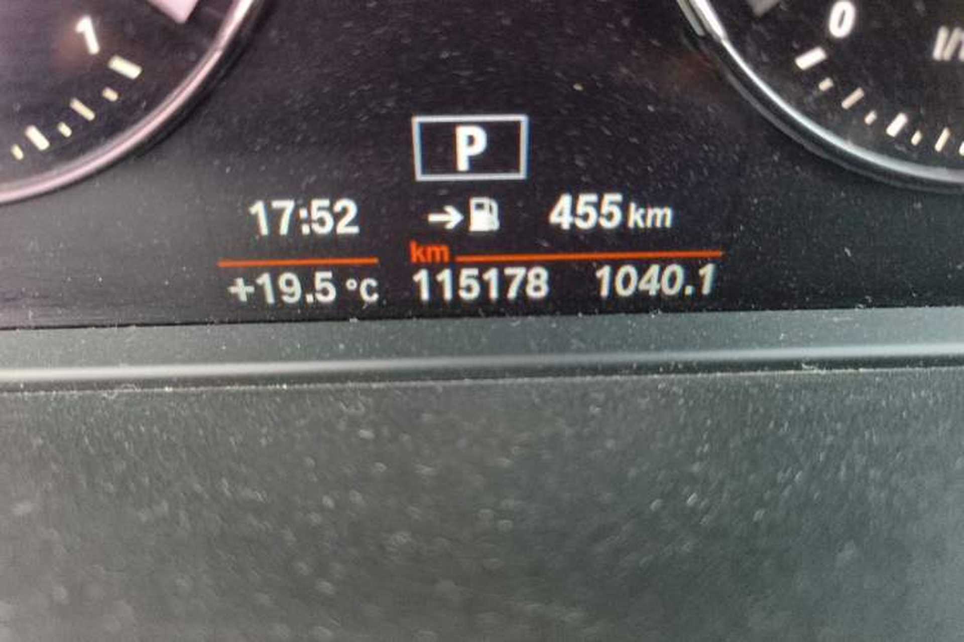 Used BMW X2 2020 sDrive25i Leading Model M Sport Package Odometer Close Up