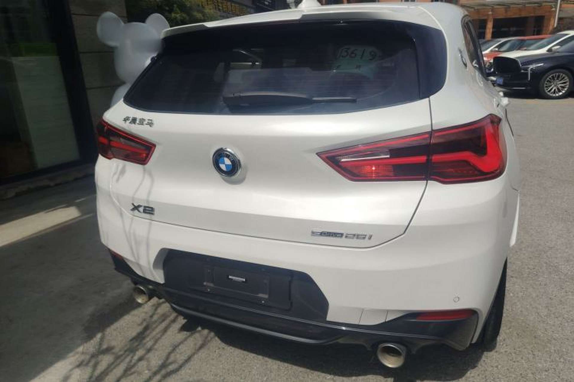Used BMW X2 2020 sDrive25i Luxury Model with M Sport Package Rear