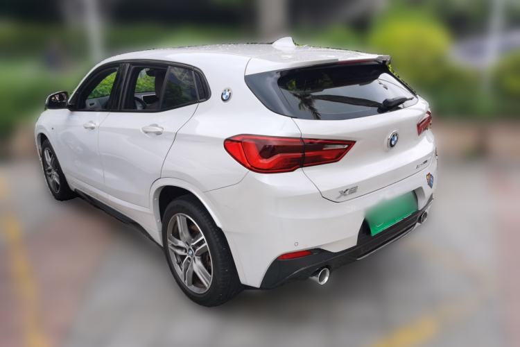 Used BMW X2 2020 sDrive25i Leading Model M Sport Package Rear Left 45 Deg