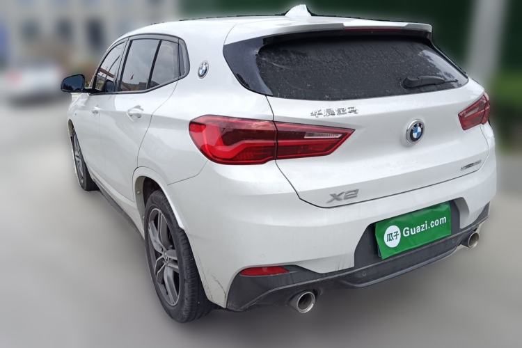 Used BMW X2 2020 sDrive25i Leading Model M Sport Package Rear Left 45 Deg