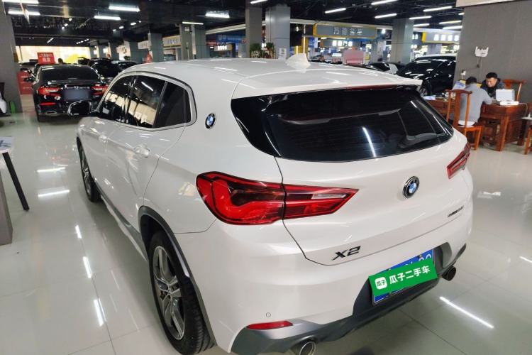 Used BMW X2 2020 sDrive25i Leading Model M Sport Package Rear Left 45 Deg