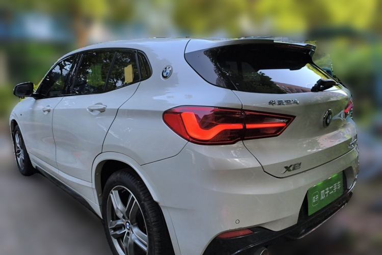 Used BMW X2 2020 sDrive25i Leading Model M Sport Package Rear Left 45 Deg