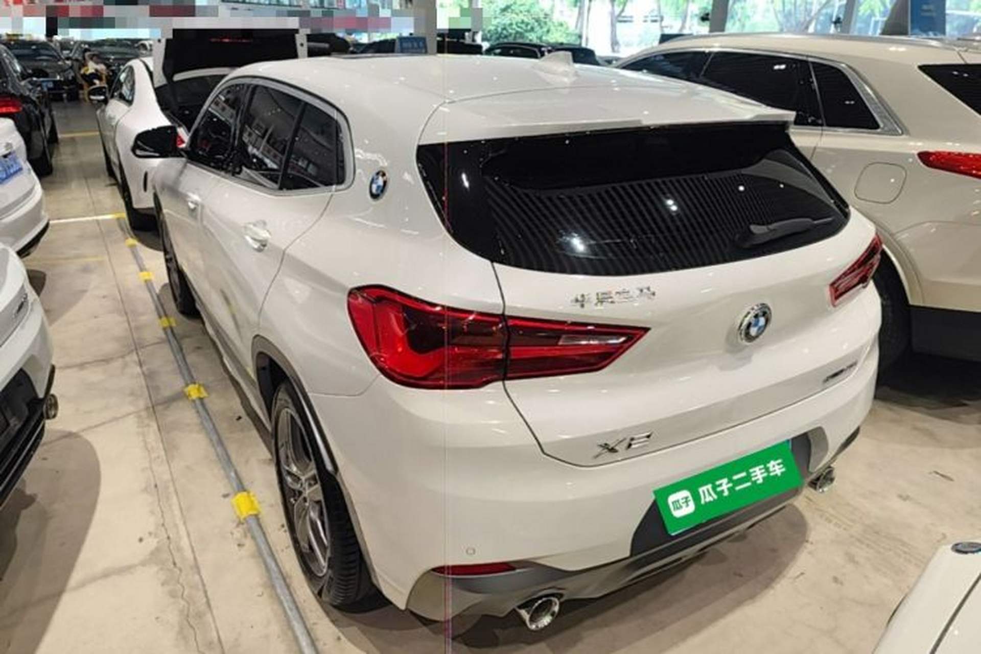 Used BMW X2 2020 sDrive25i Leading Model M Sport Package Rear Left 45 Deg