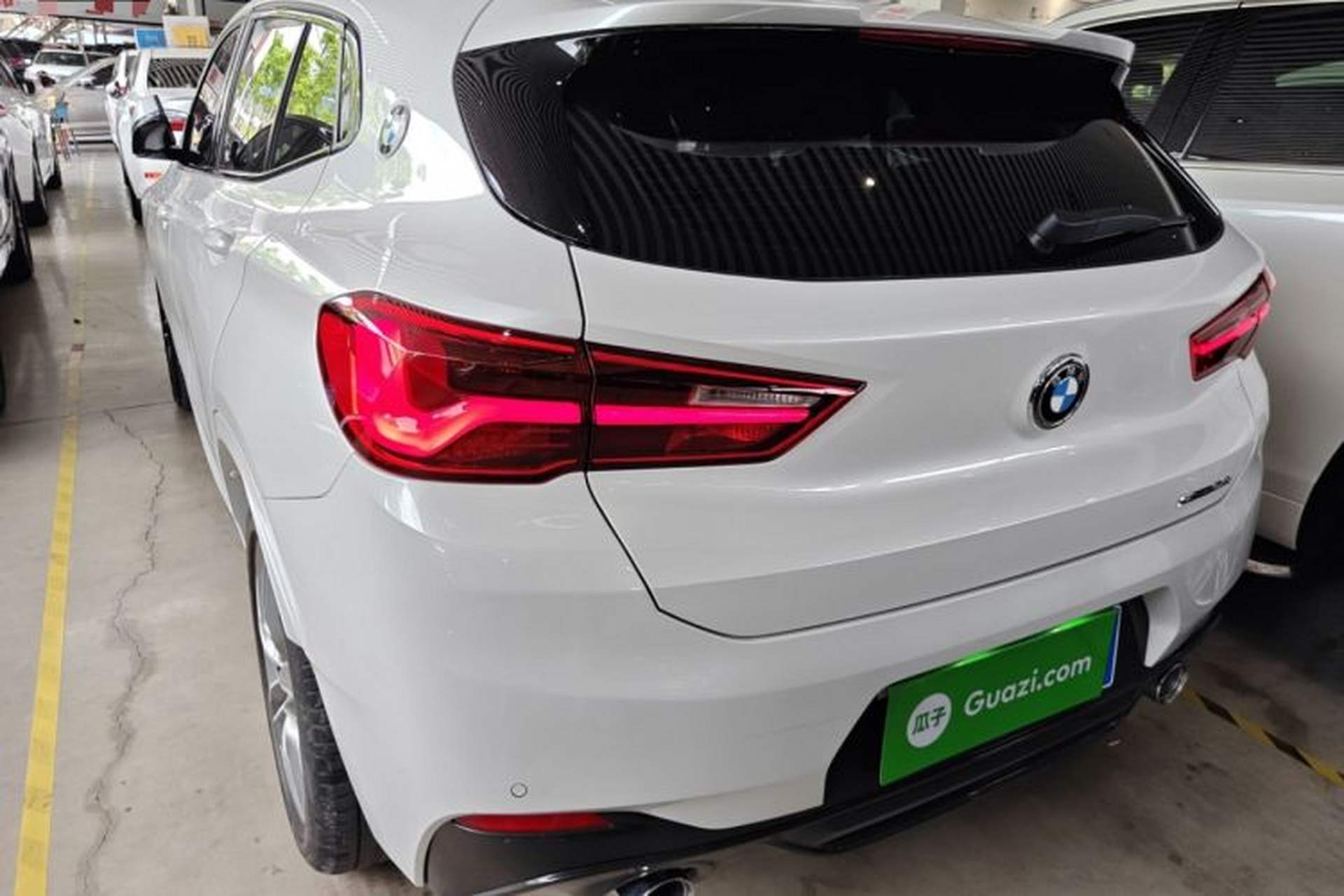 Used BMW X2 2020 sDrive25i Leading Model M Sport Package Rear Left 45 Deg