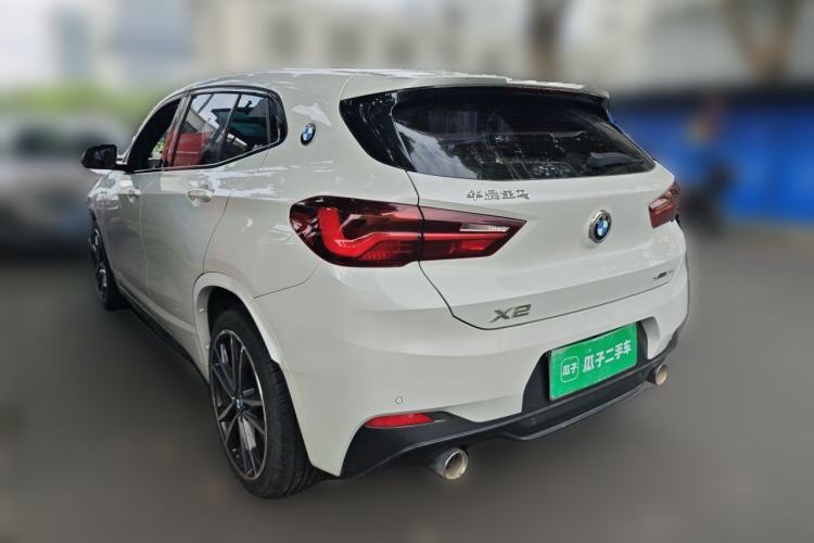Used BMW X2 2020 sDrive25i Luxury Model with M Sport Package Rear Left 45 Deg