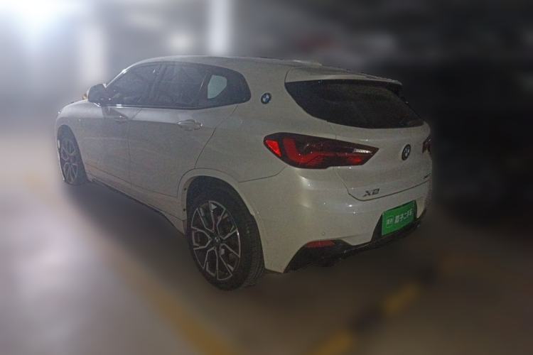 Used BMW X2 2020 sDrive25i Luxury Model with M Sport Package Rear Left 45 Deg