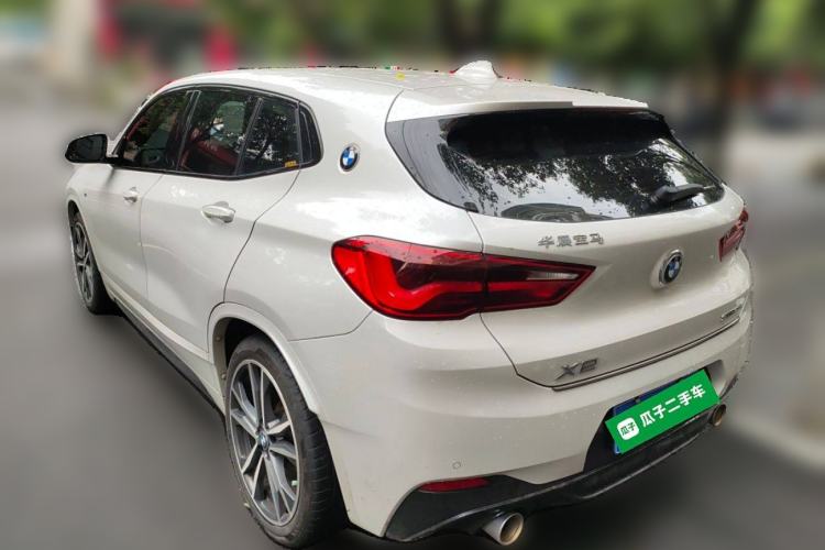 Used BMW X2 2020 sDrive25i Luxury Model with M Sport Package Rear Left 45 Deg
