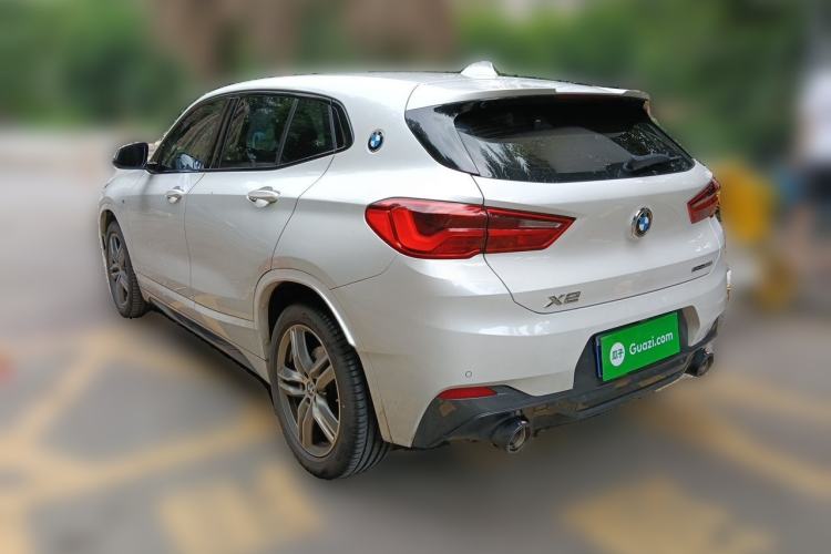 Used BMW X2 2020 sDrive25i Leading Model M Sport Package Rear Left 45 Deg