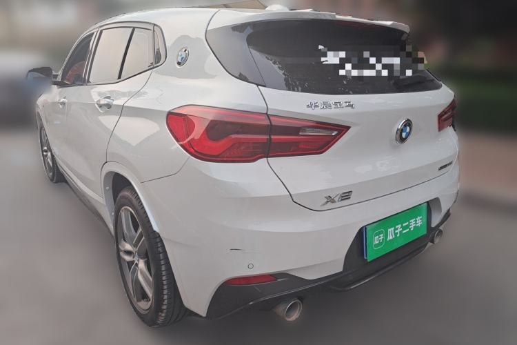Used BMW X2 2020 sDrive25i Leading Model M Sport Package Rear Left 45 Deg