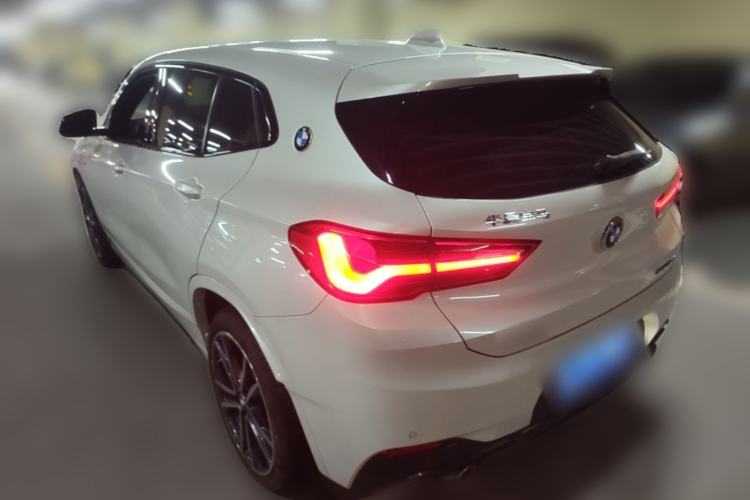 Used BMW X2 2020 sDrive25i Luxury Model with M Sport Package Rear Left 45 Deg