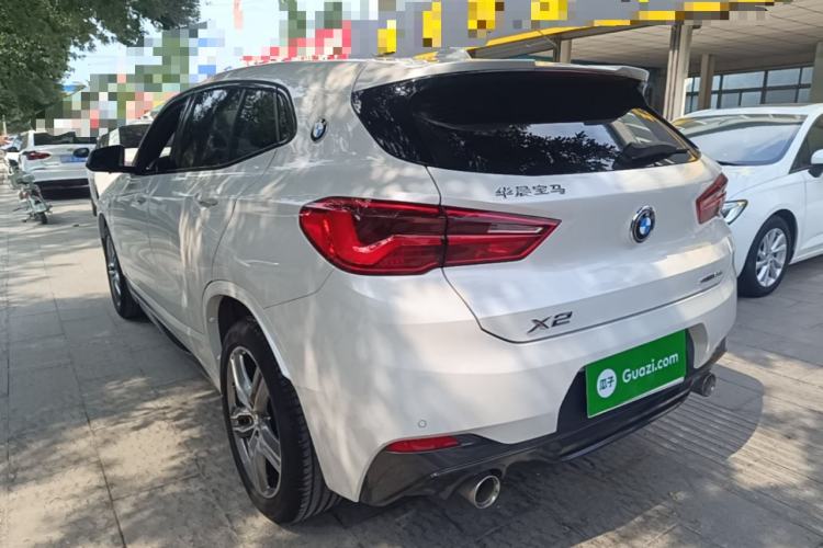 Used BMW X2 2020 sDrive25i Leading Model M Sport Package Rear Left 45 Deg